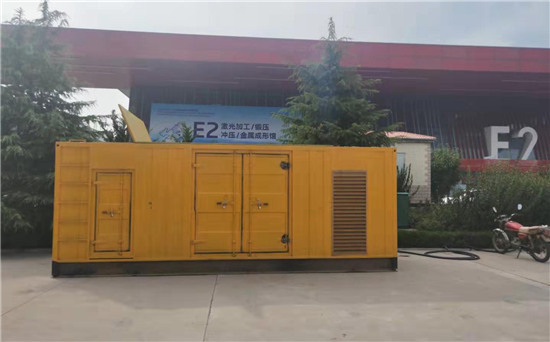 宜川1200KW发电机出租