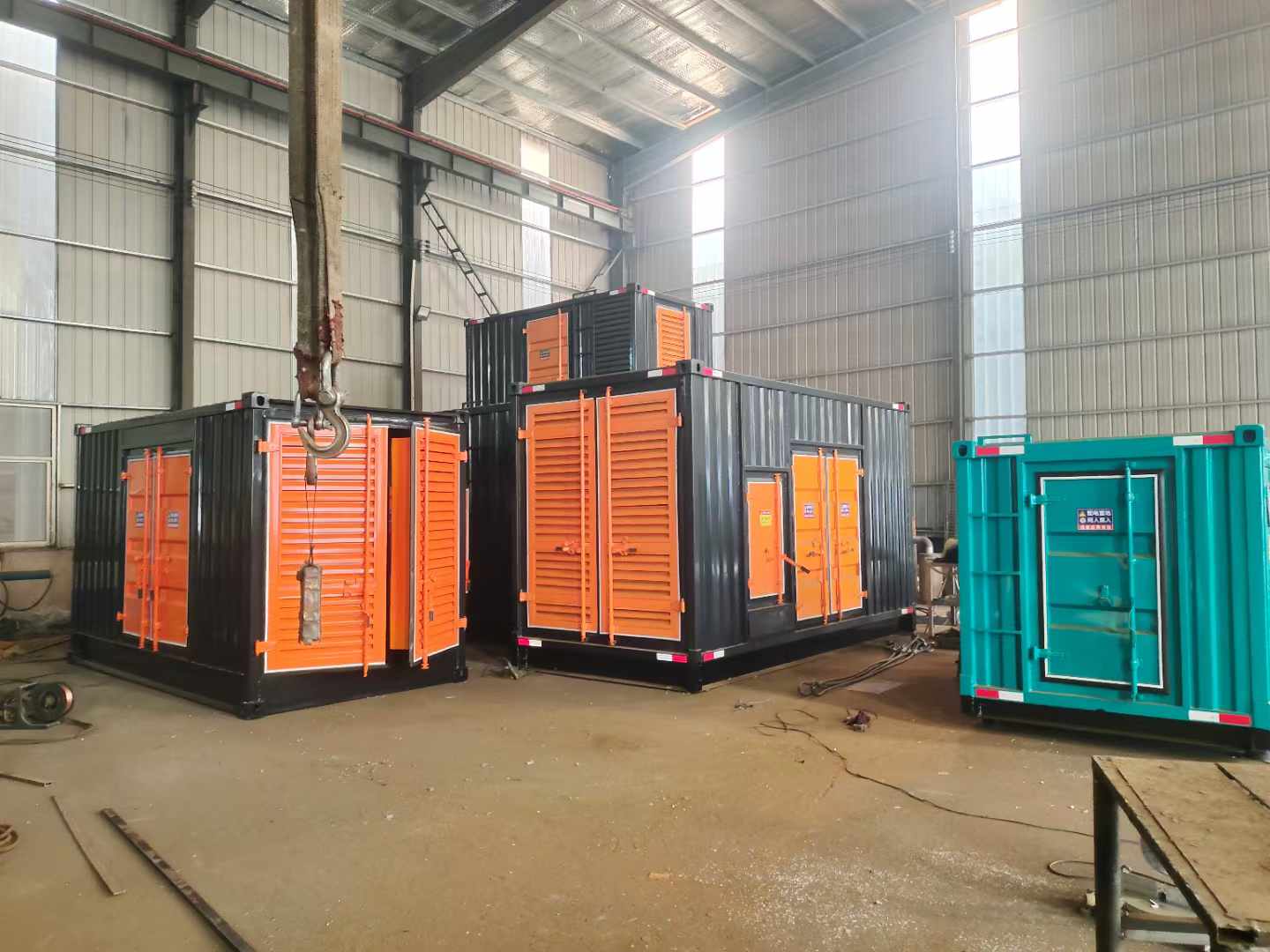 宜川500kw柴油发电机组可以带动多少功率设备？